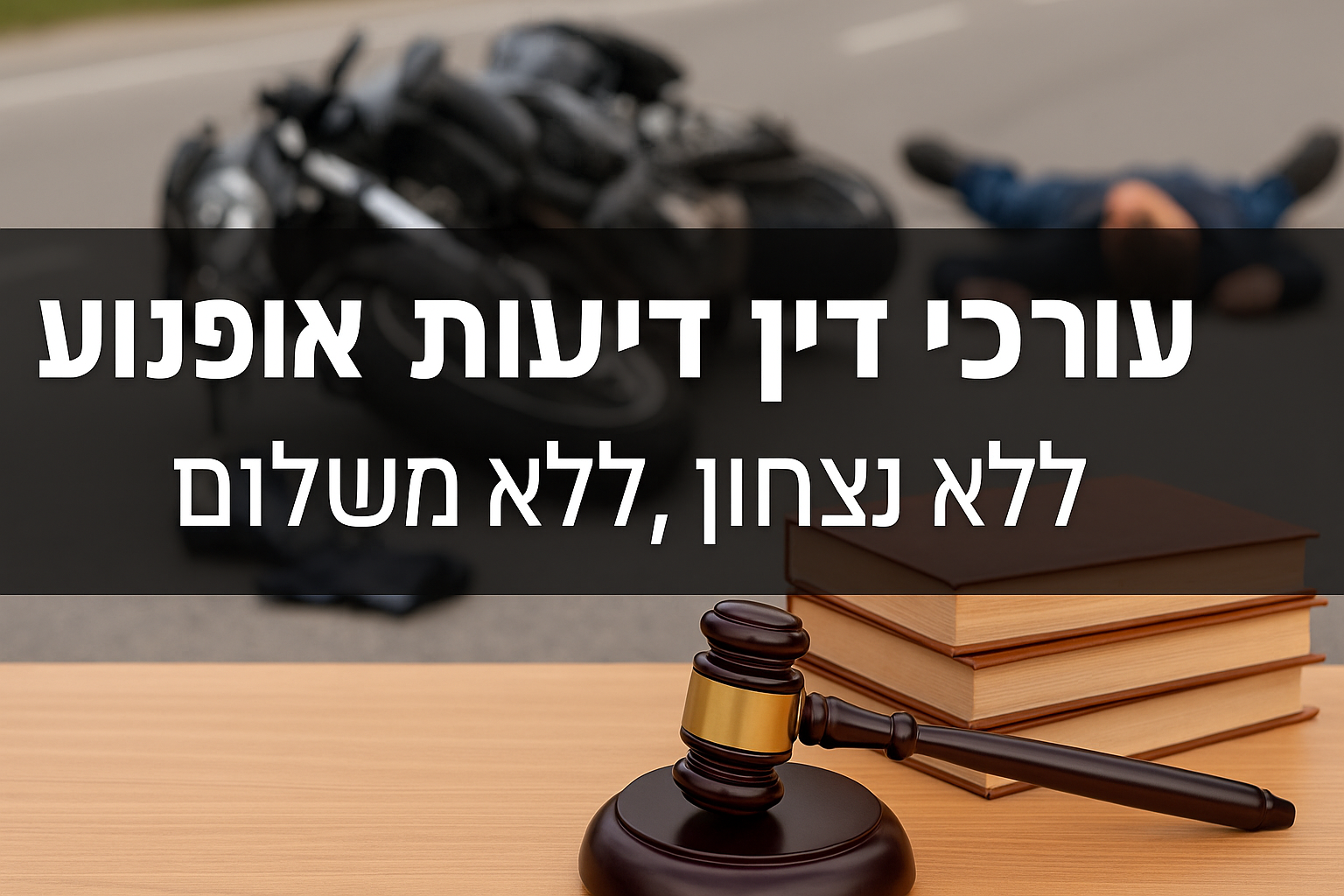עורך-דין-תאונת-אופנוע-ללא-ניצחון-ללא-תשלום