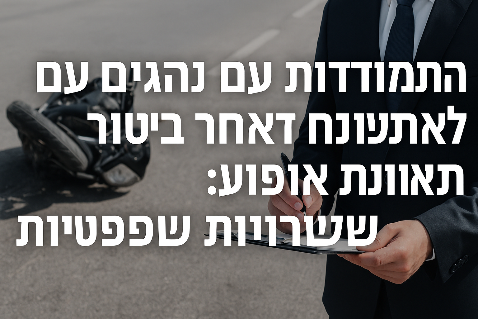 תאונת-אופנוע-צקליסט-משפטי